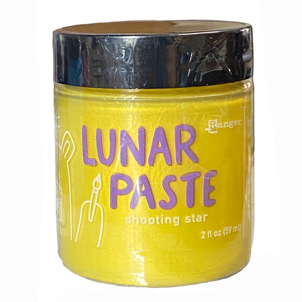 Lunar Paste, Later Gator, Yellow Paint, 07086, metallic paint, fast drying  paint, metal paint, jewelry making, jewelry findings, jewelry paint,  vintage supplies, jewelry supplies, B'sue Boutiques, acid free, non-toxic,  water based paint