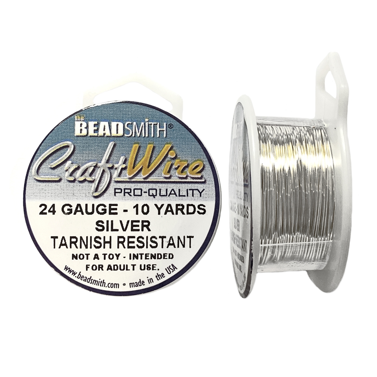 silver wire, jewelry wire, bead smith, 24 gauge, silver plate