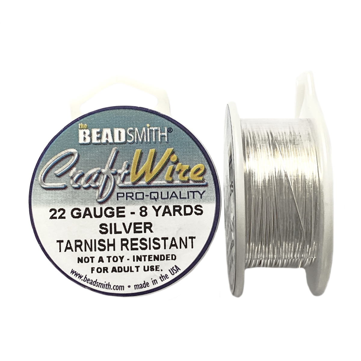 bead smith 22 gauge silver wire, silver wire, 22 gauge, jewelry